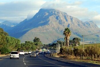 R304 towards Stellenbosch